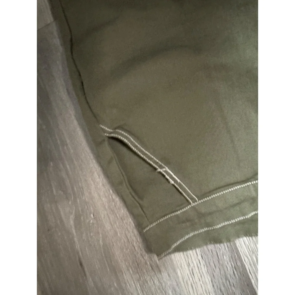 Rachael Paige Cargo Jogger Pants Womens Medium Olive Green Utility Y2K Streetwea